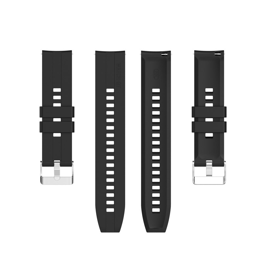 Rem af silikone til Huawei Watch 3/Watch 3 Pro Sort