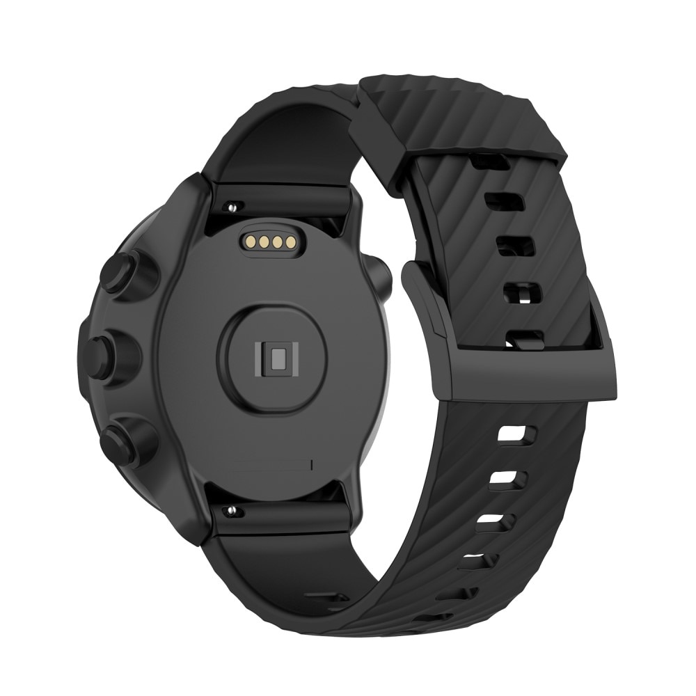 Rem af silikone til Suunto Core Alpha sort