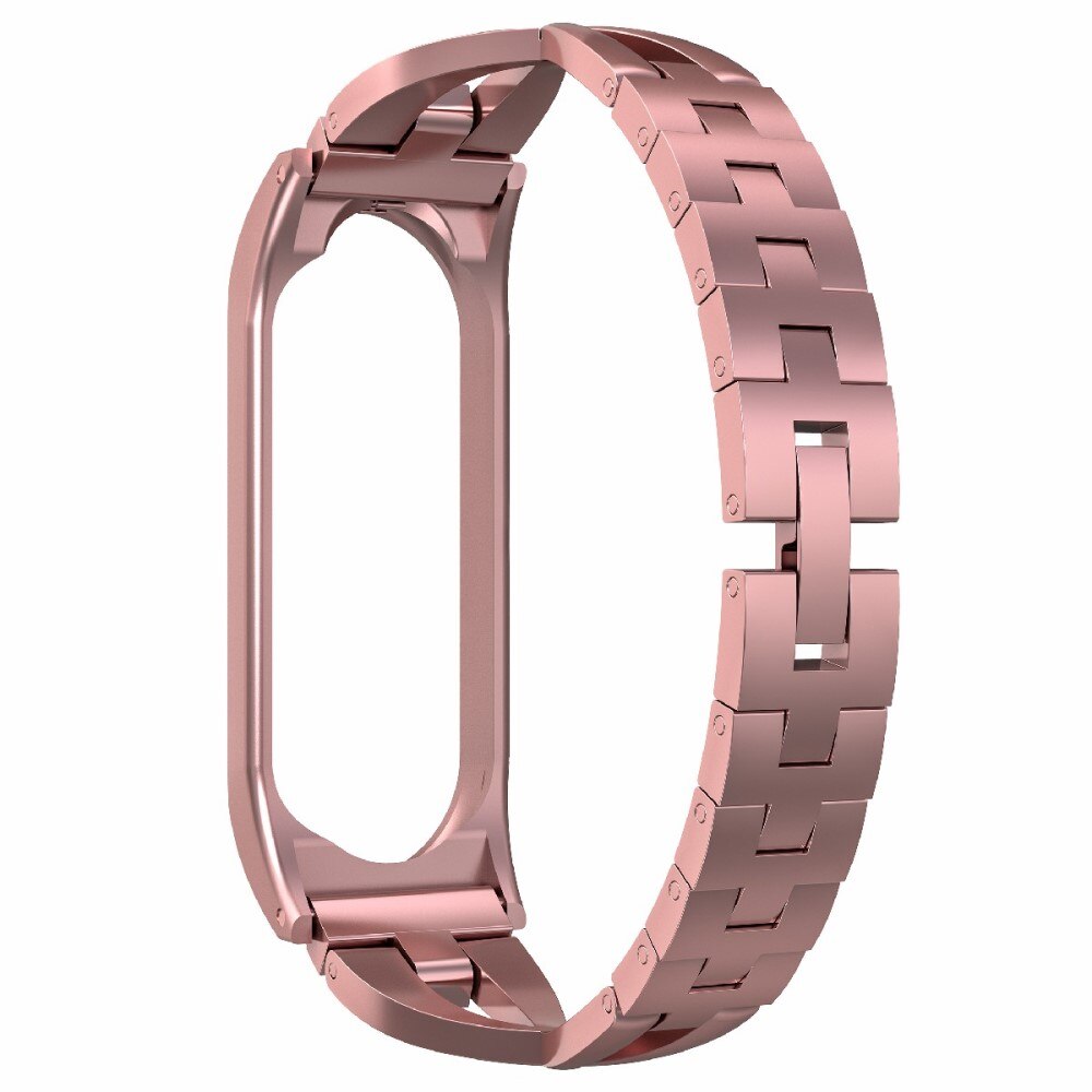 Crystal Bracelet Xiaomi Mi Band 5/6 rosaguld