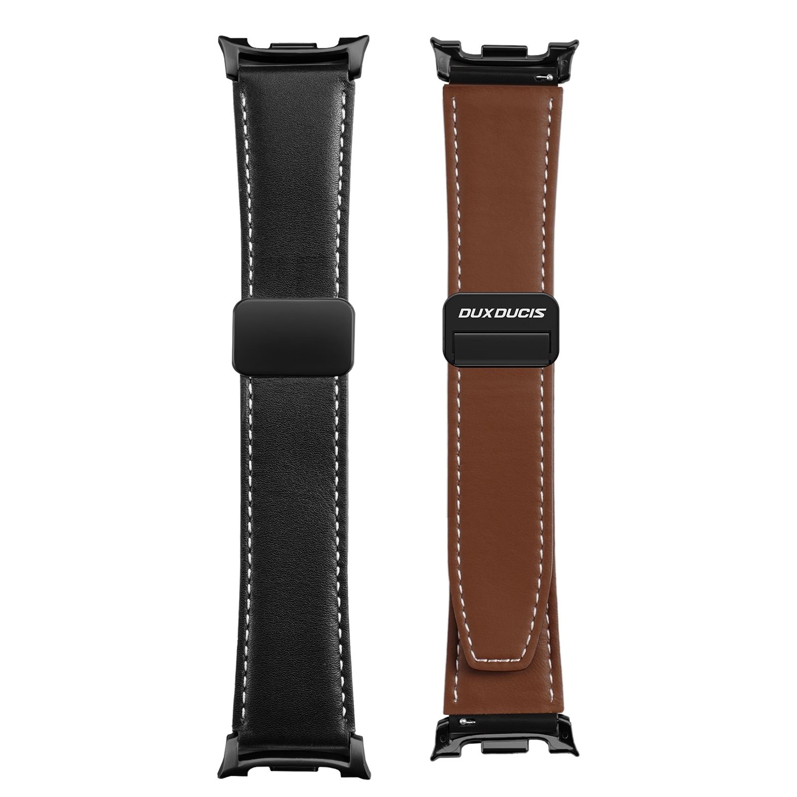 Læderrem Samsung Galaxy Watch 8 Classic Sort
