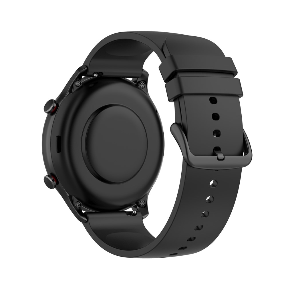 Silikonearmbånd Amazfit GTR 2 Sport/2 Classic/2e sort