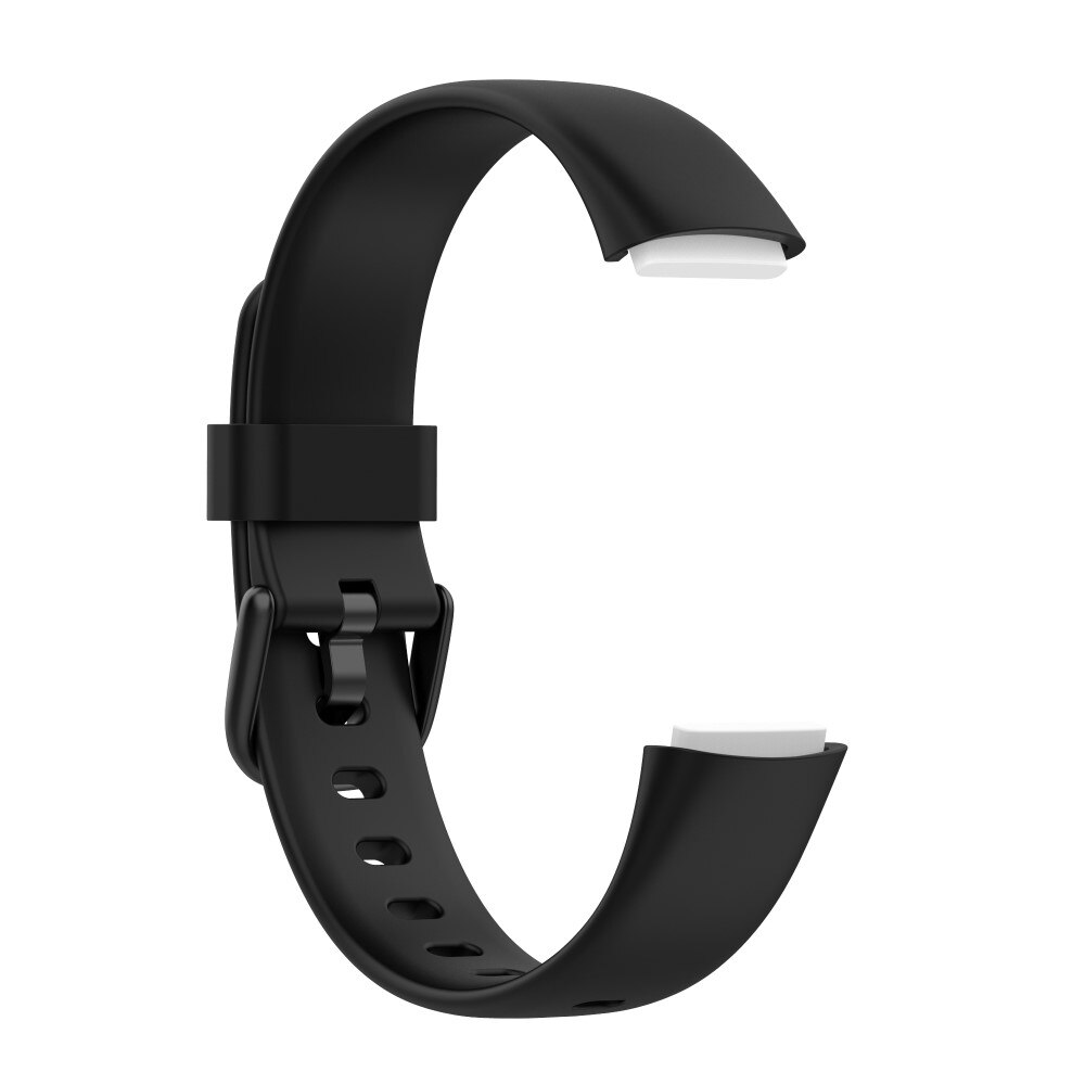 Silikonearmbånd Fitbit Luxe sort (Large)