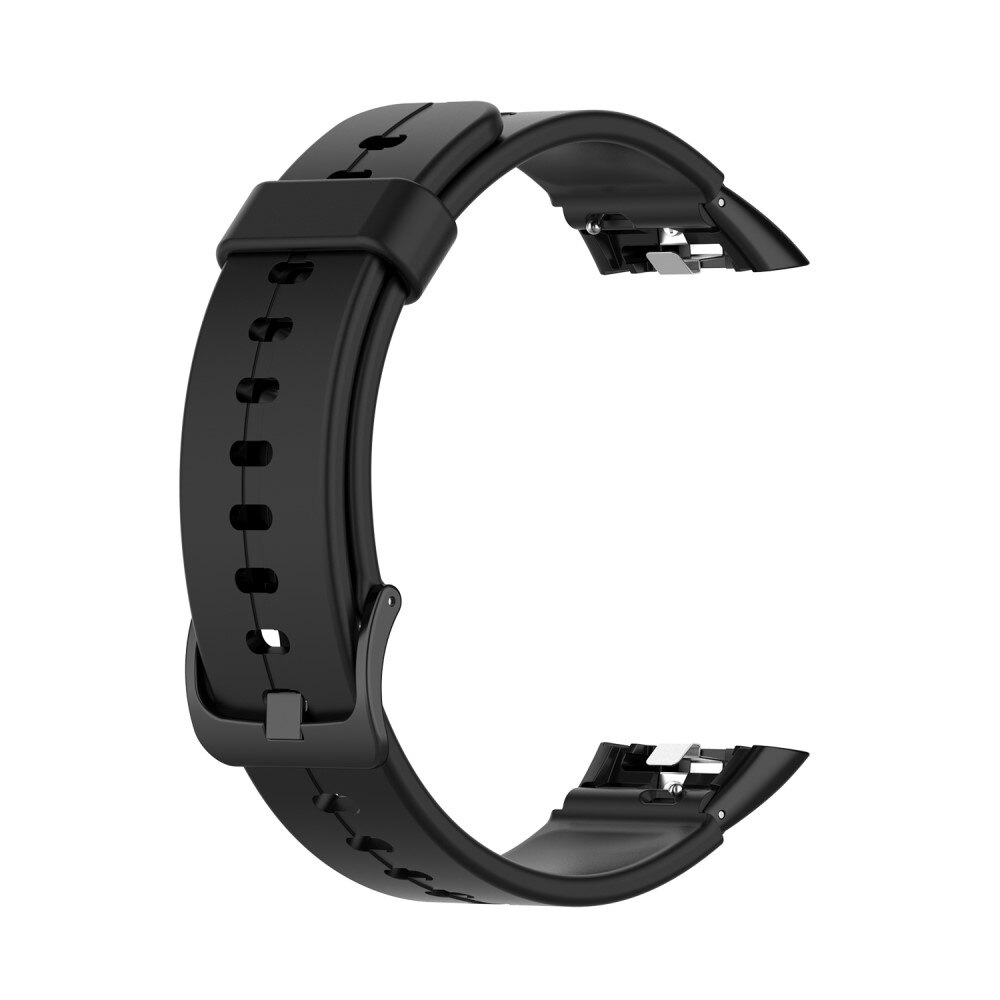 Rem af silikone til Huawei Band 6 Sort