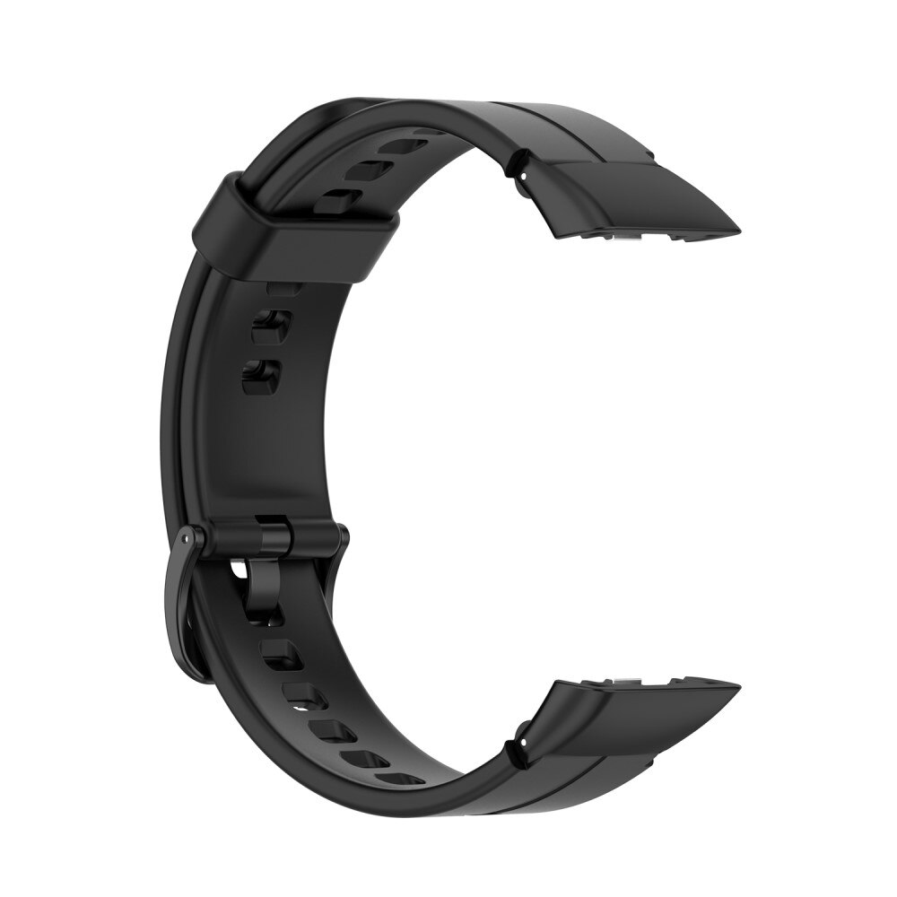 Rem af silikone til Huawei Band 6 Sort