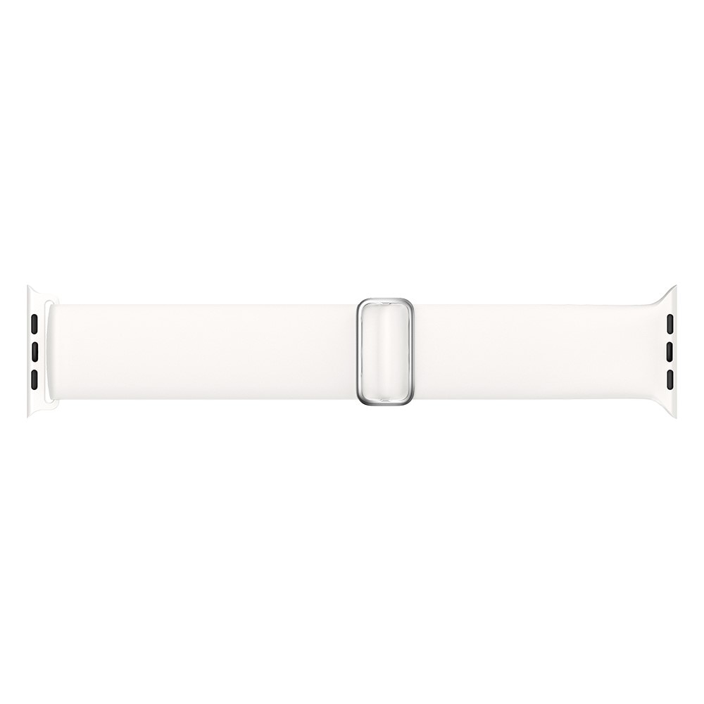 Elastisk Silikonearmbånd Apple Watch 42mm hvid