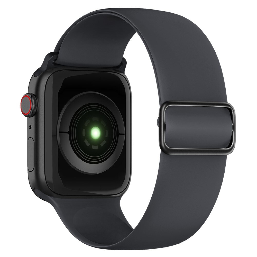 Elastisk Silikonearmbånd Apple Watch Ultra 49mm grå