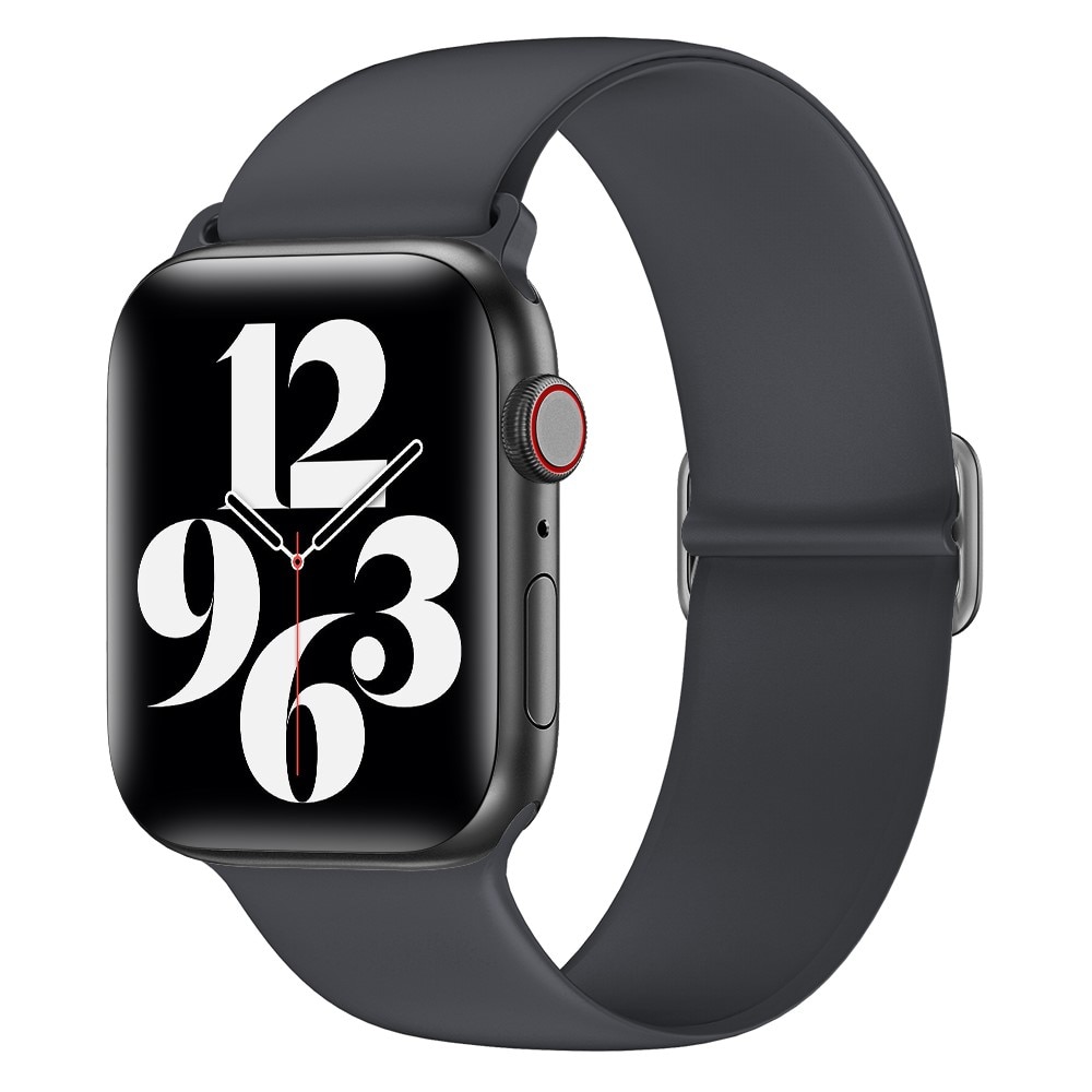 Elastisk Silikonearmbånd Apple Watch Ultra 2 49mm grå