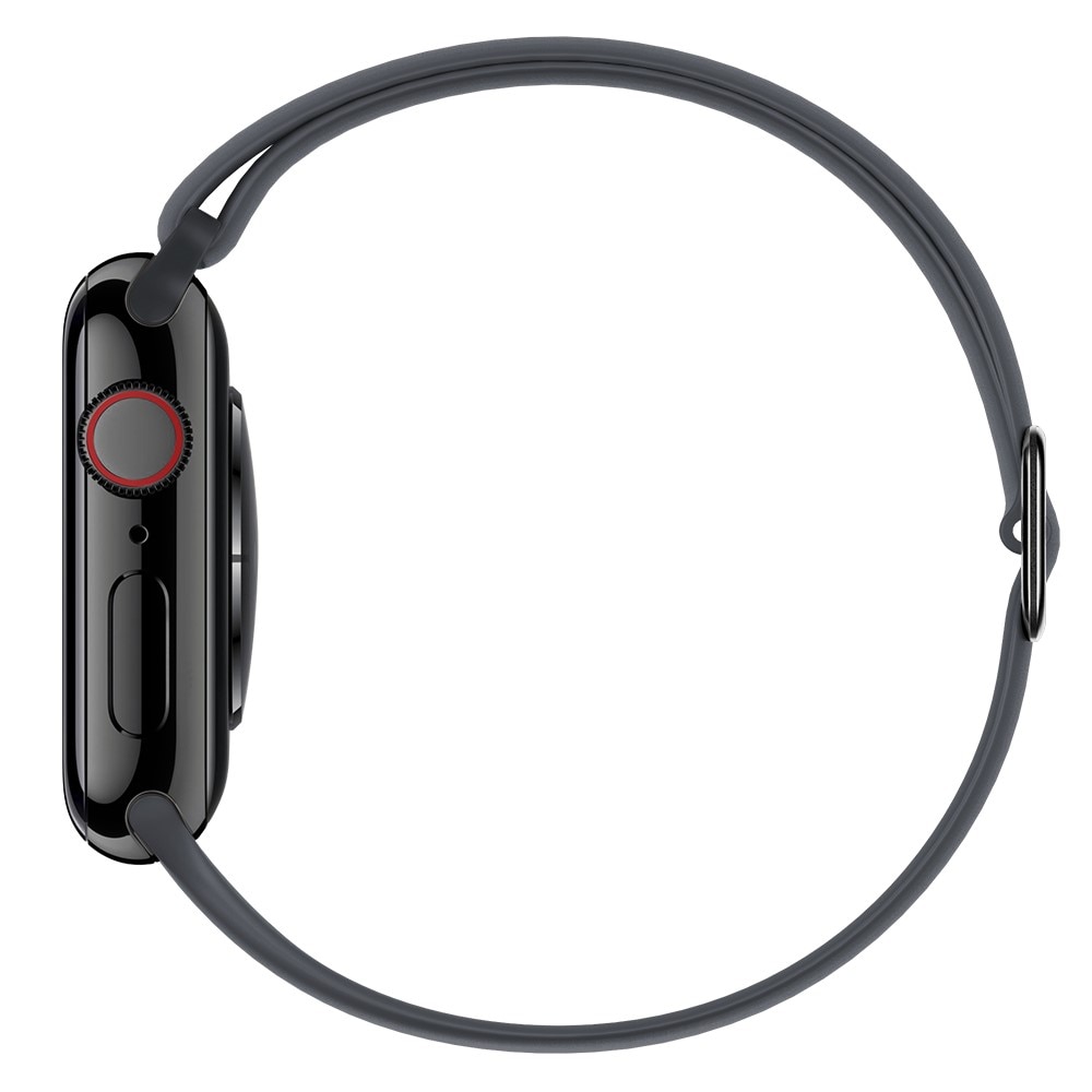Elastisk Silikonearmbånd Apple Watch Ultra 49mm grå