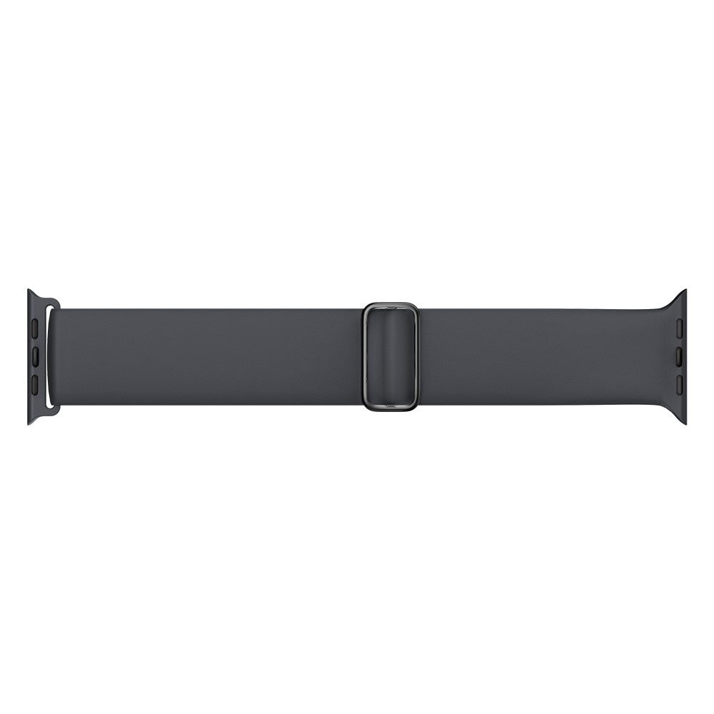 Elastisk Silikonearmbånd Apple Watch Ultra 49mm grå