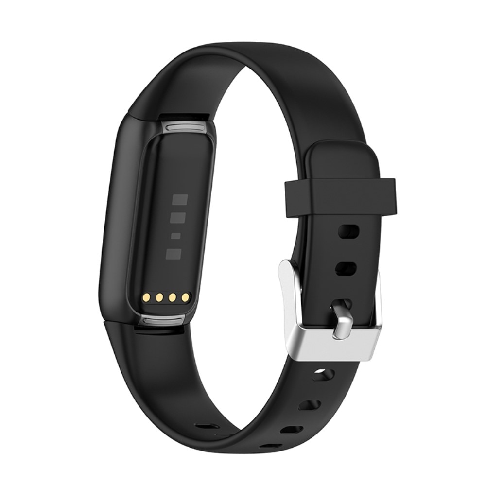 Rem af silikone til Fitbit Luxe sort (small)