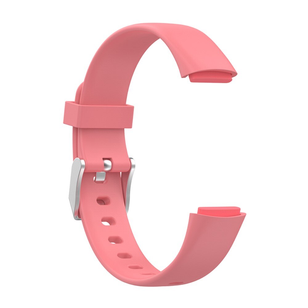 Silikonearmbånd Fitbit Luxe lyserød (Small)