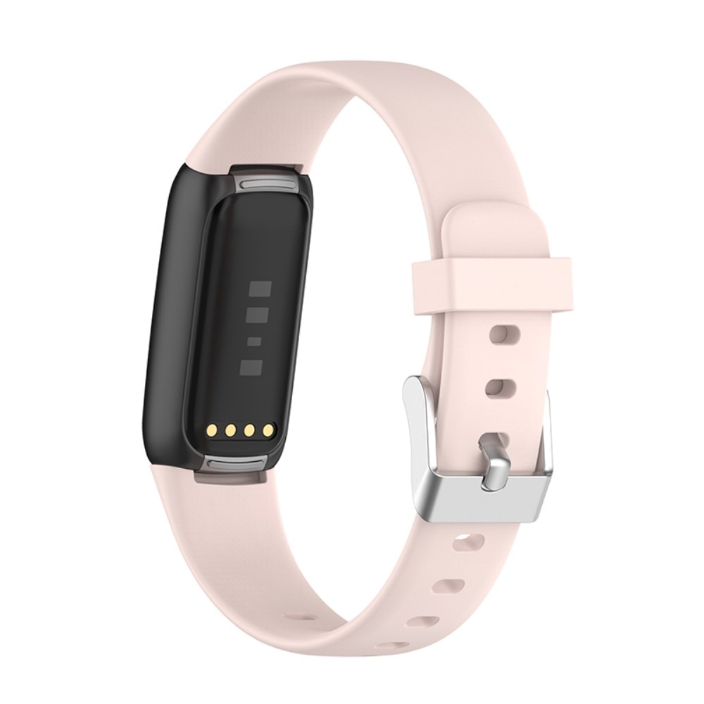 Silikonearmbånd Fitbit Luxe lyserød(Small)