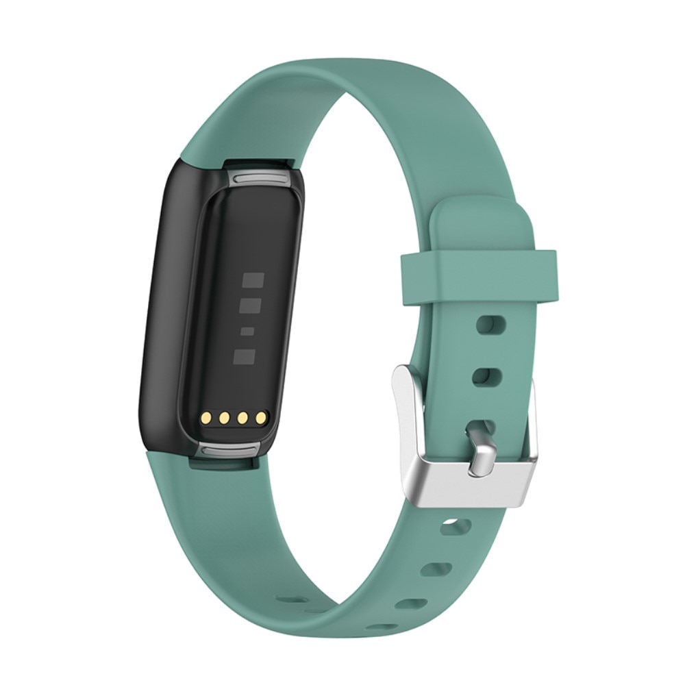 Rem af silikone til Fitbit Luxe grøn(small)