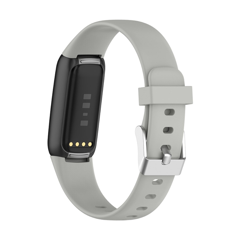 Silikonearmbånd Fitbit Luxe grå (Small)