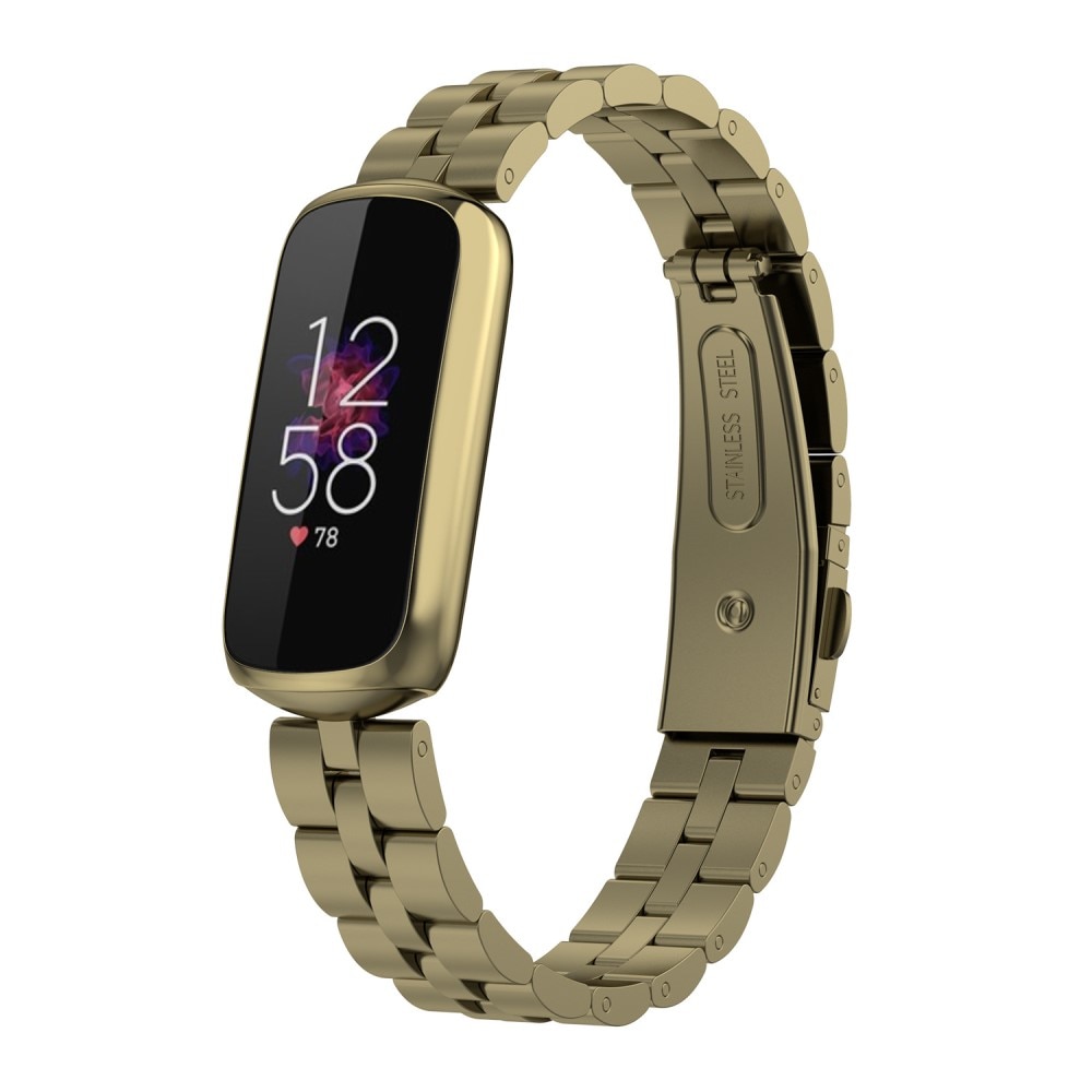 Metalarmbånd Fitbit Luxe Guld