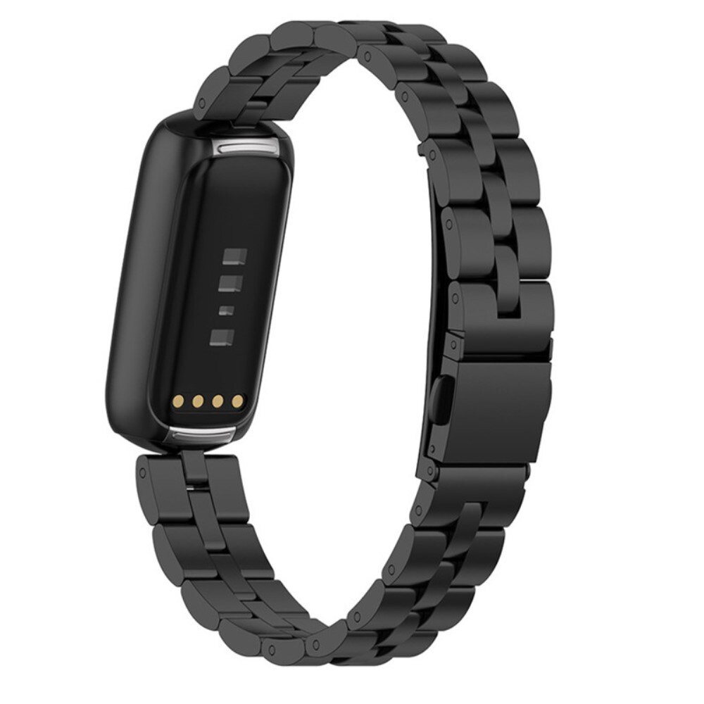 Metalarmbånd Fitbit Luxe Sort