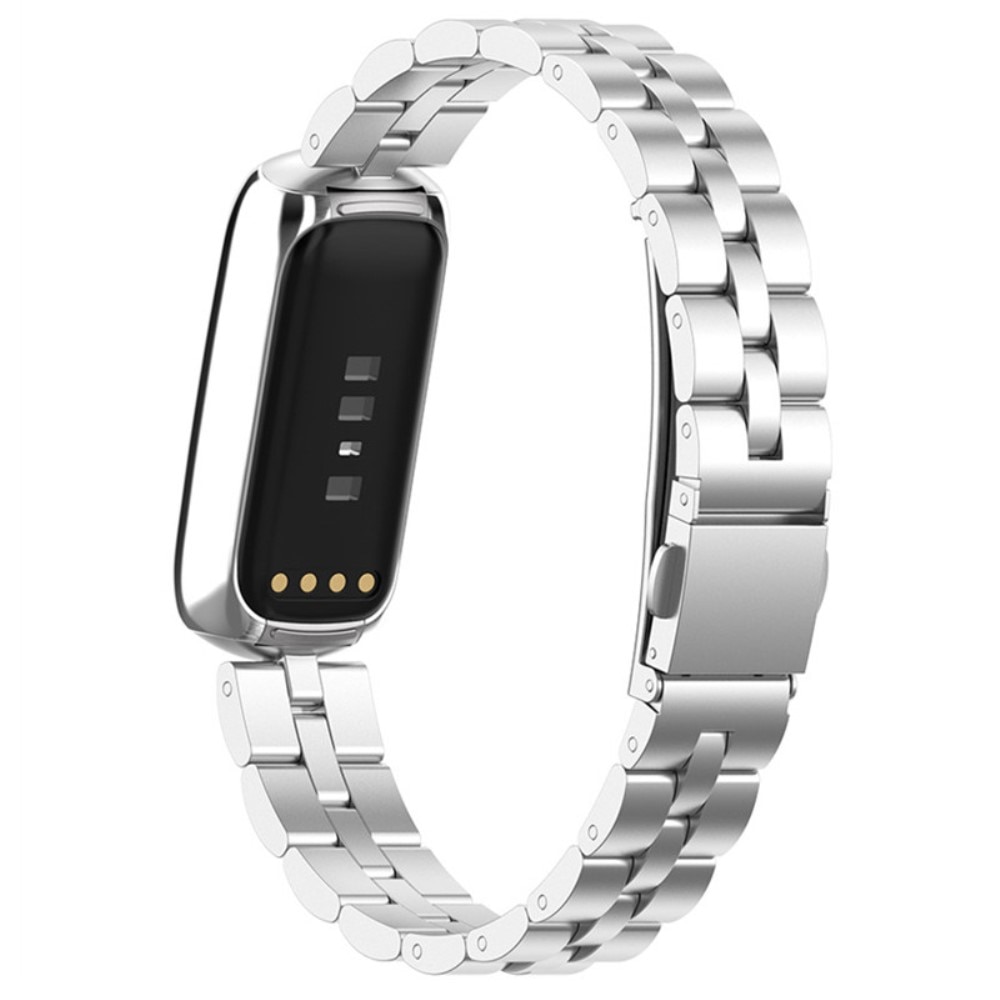 Metalarmbånd Fitbit Luxe sølv