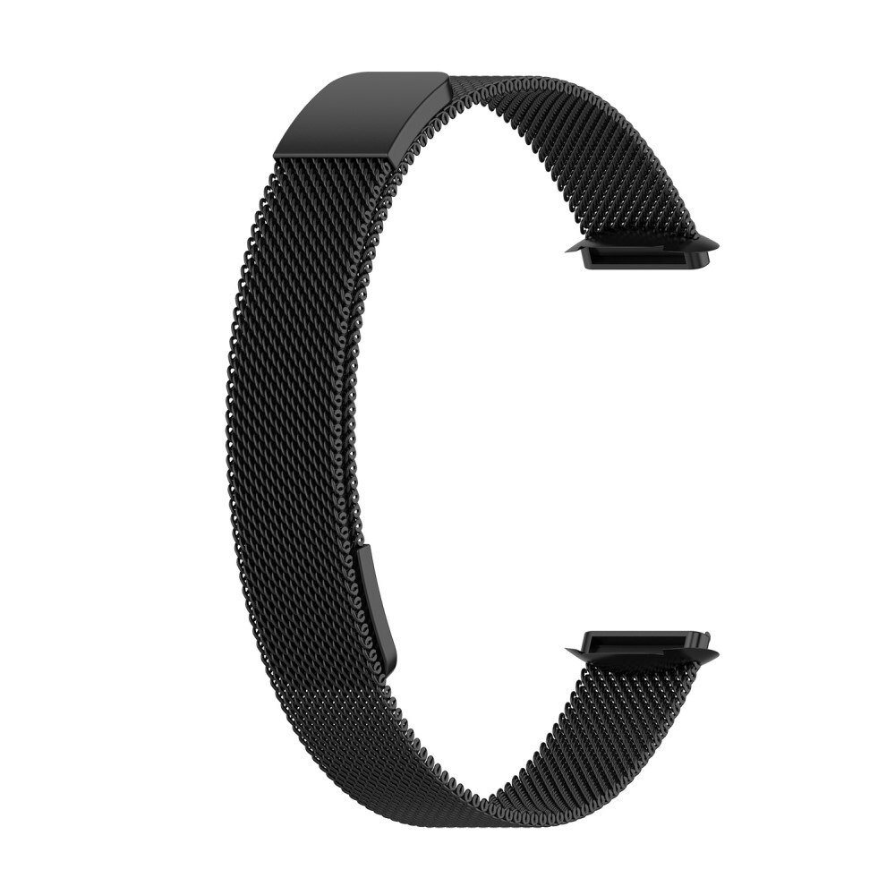 Armbånd Milanese Fitbit Luxe Sort