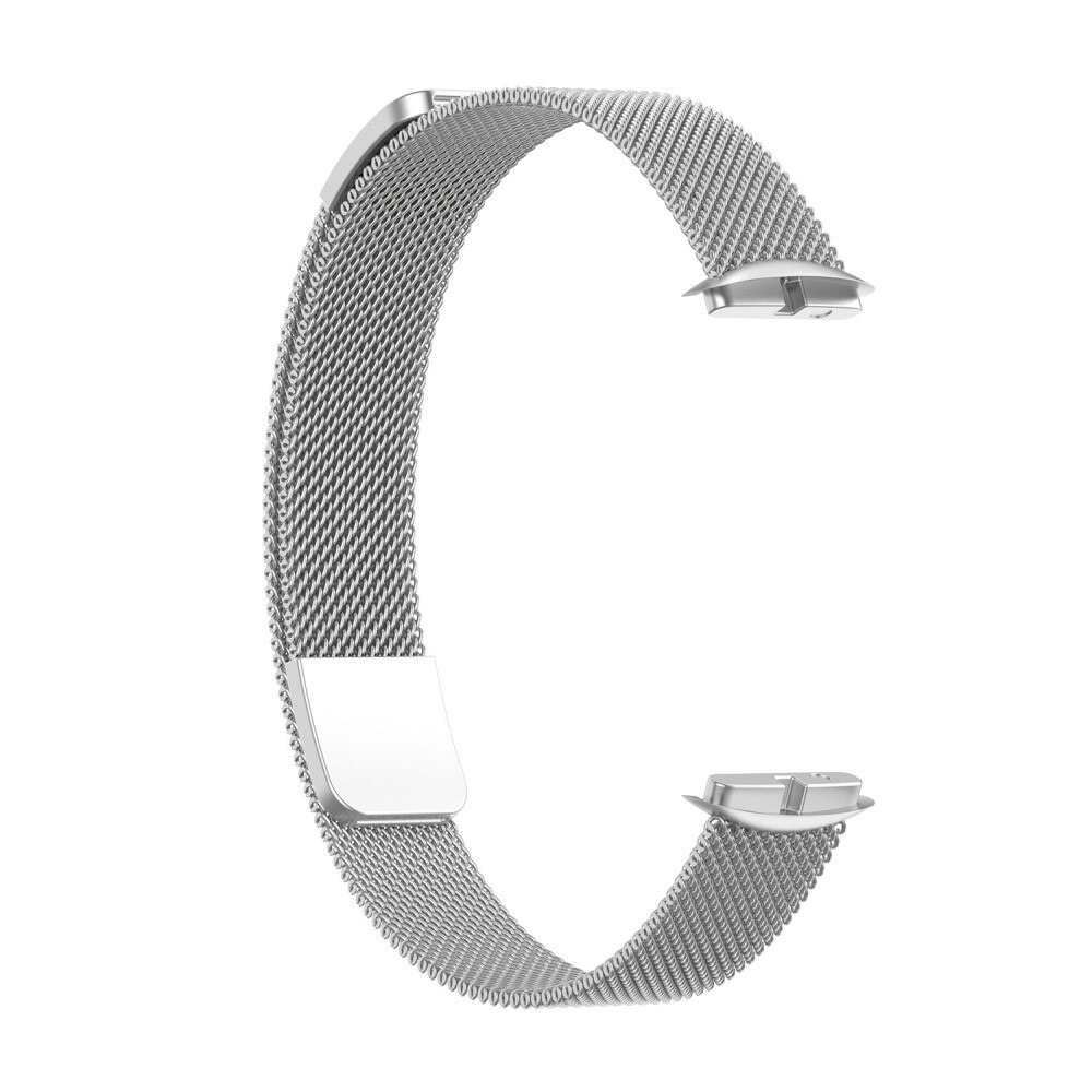 Armbånd Milanese Fitbit Luxe Sølv