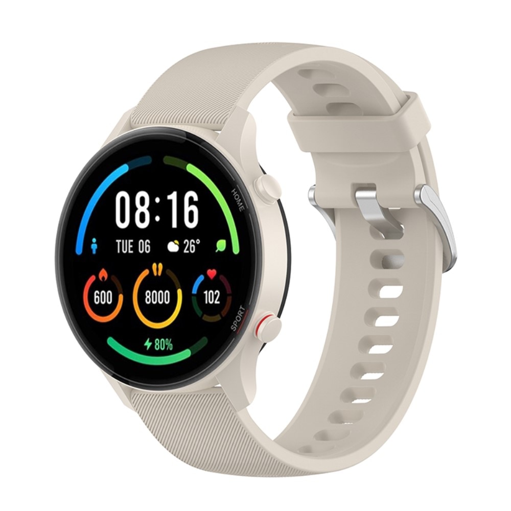 Rem af silikone til Xiaomi Mi Watch beige