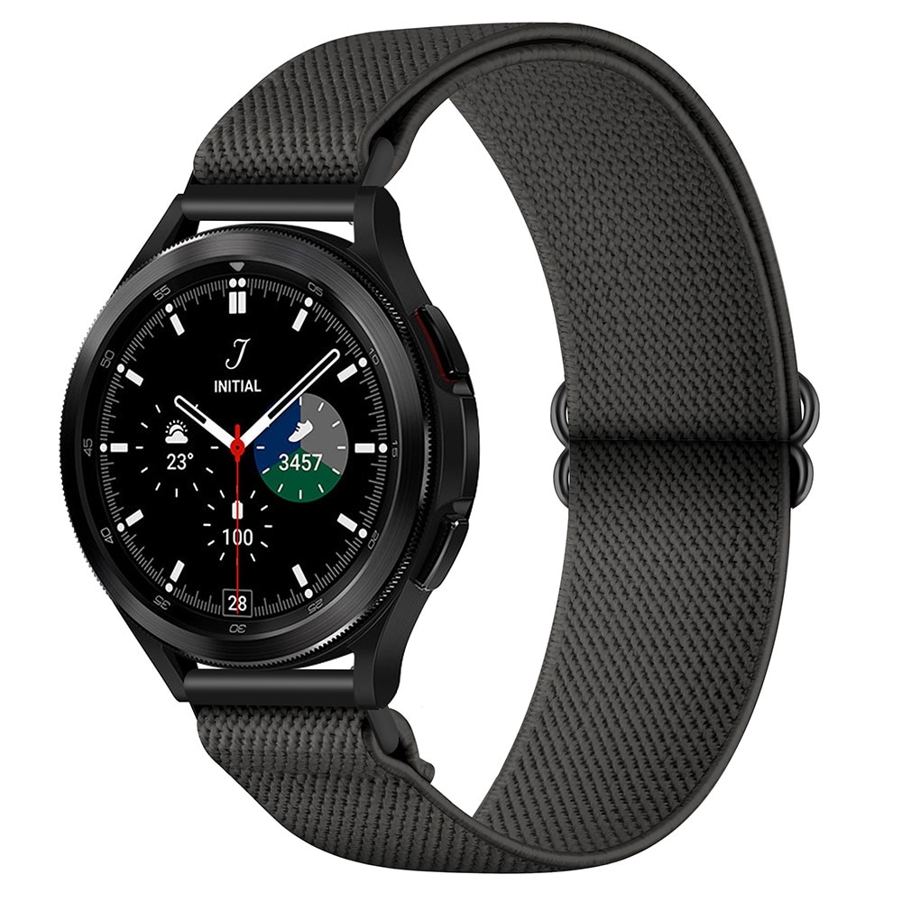Elastisk Nylonurrem Huawei Watch Buds mørkegrå