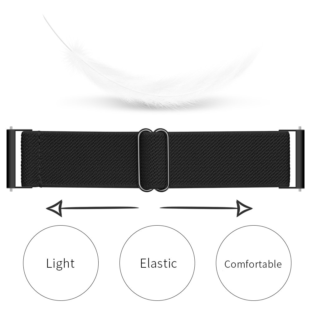 Elastisk Nylonurrem OnePlus Watch sort