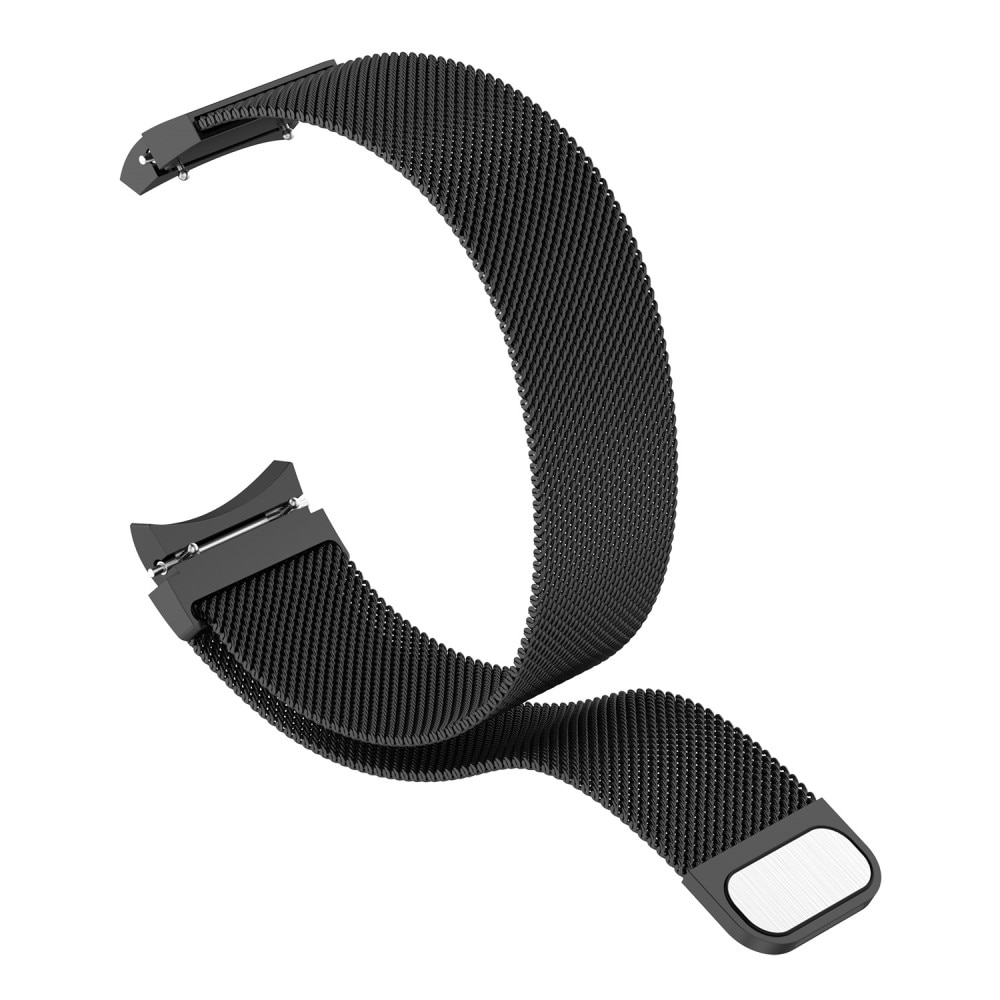 Full Fit Armbånd Milanese Samsung Galaxy Watch 4 44mm sort