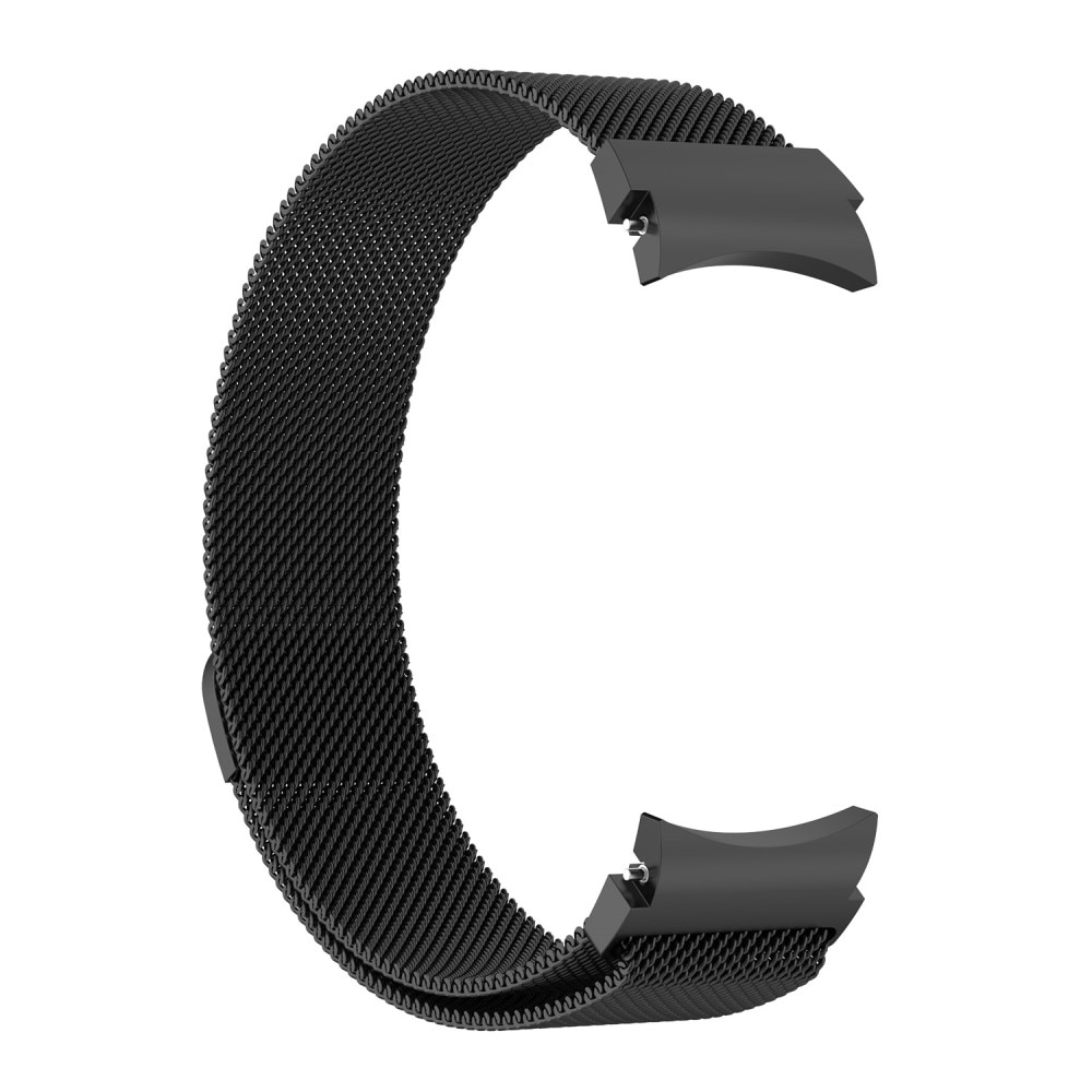 Full Fit Armbånd Milanese Samsung Galaxy Watch 4 44mm sort