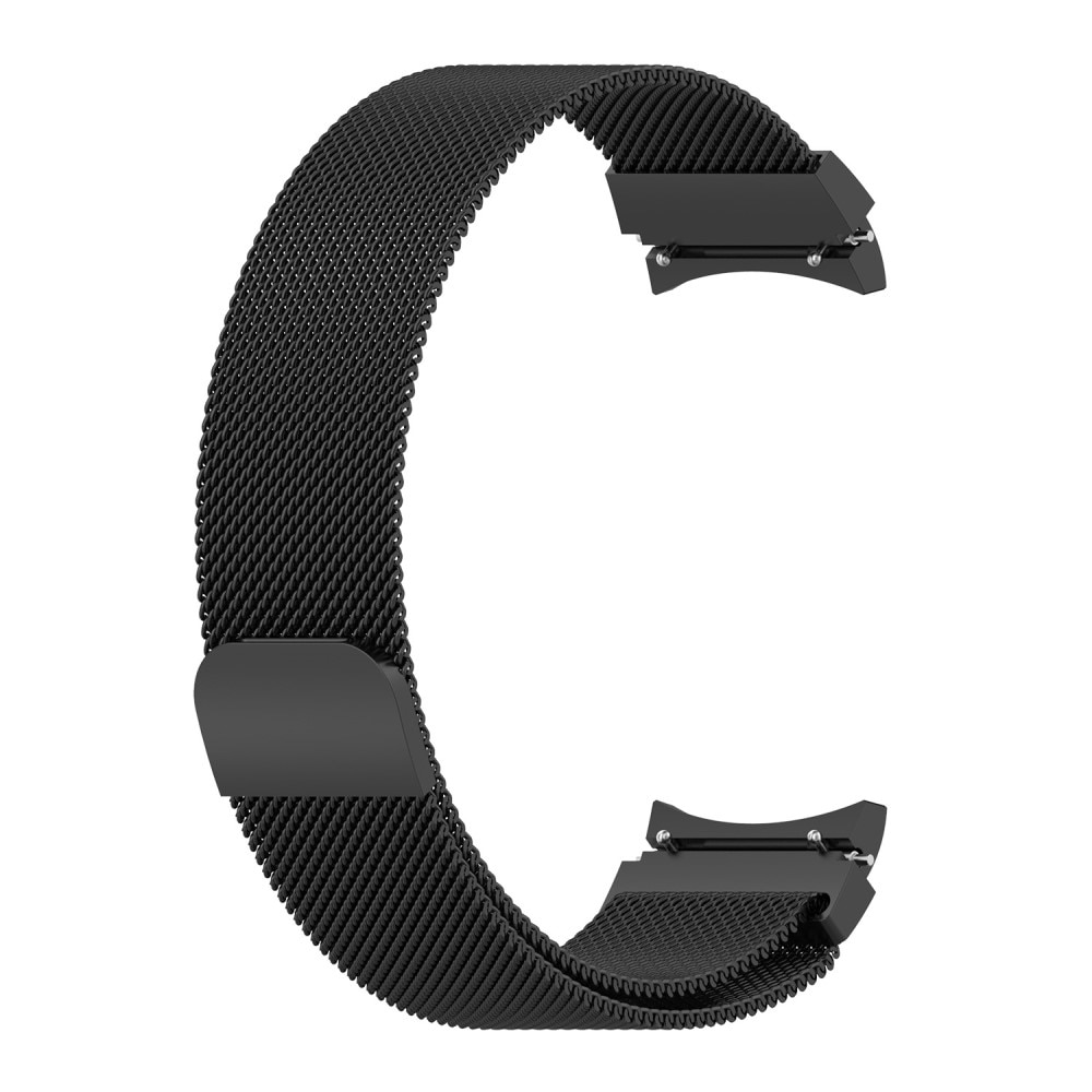 Full Fit Armbånd Milanese Samsung Galaxy Watch 4 44mm sort