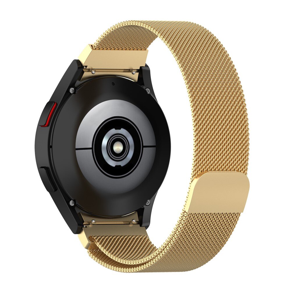 Full Fit Armbånd Milanese Samsung Galaxy Watch 4 40mm guld