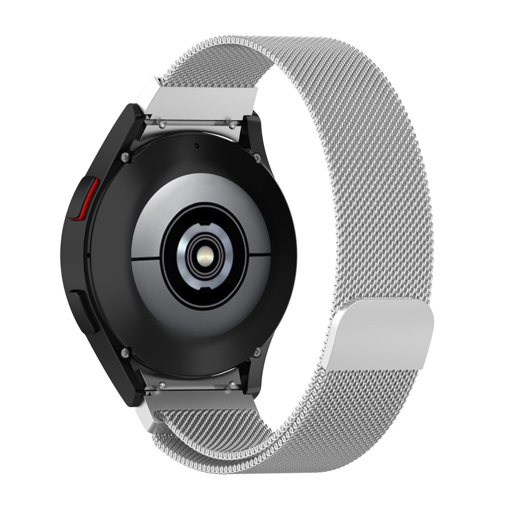 Full Fit Armbånd Milanese Samsung Galaxy Watch 5 44mm sølv