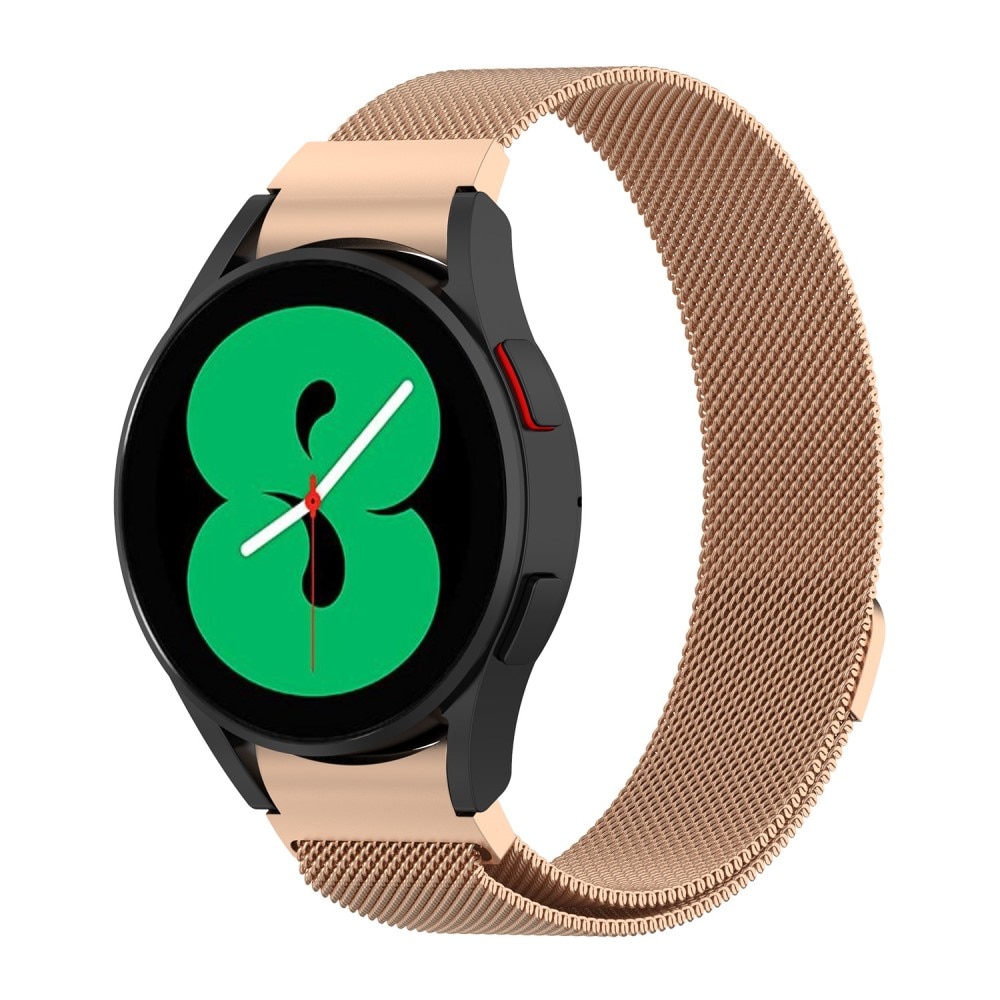 Full Fit Armbånd Milanese Samsung Galaxy Watch 5 40mm rose guld