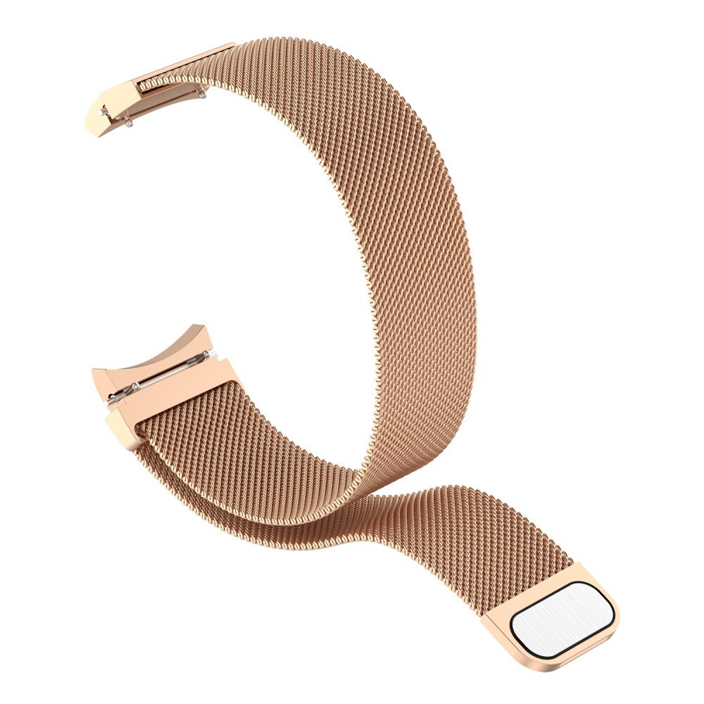 Full Fit Armbånd Milanese Samsung Galaxy Watch 6 Classic 43mm rose guld