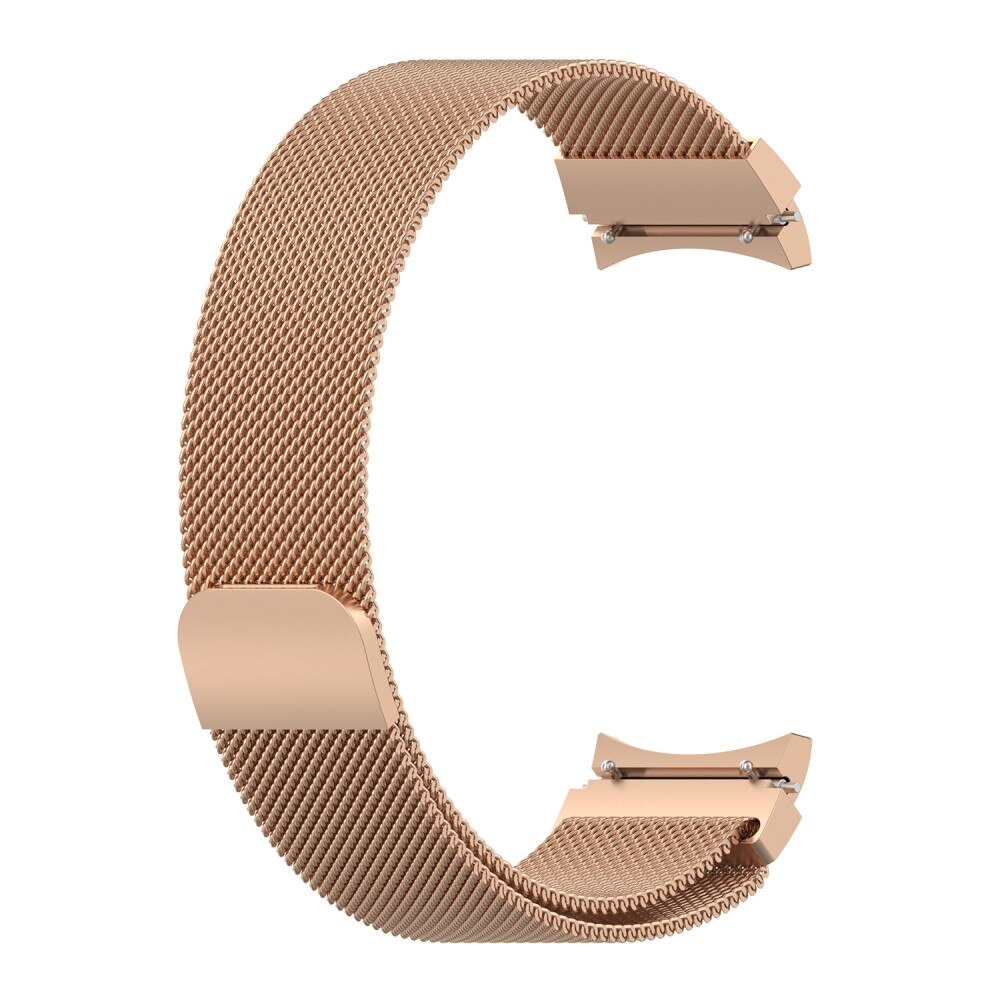 Full Fit Armbånd Milanese Samsung Galaxy Watch 6 Classic 43mm rose guld