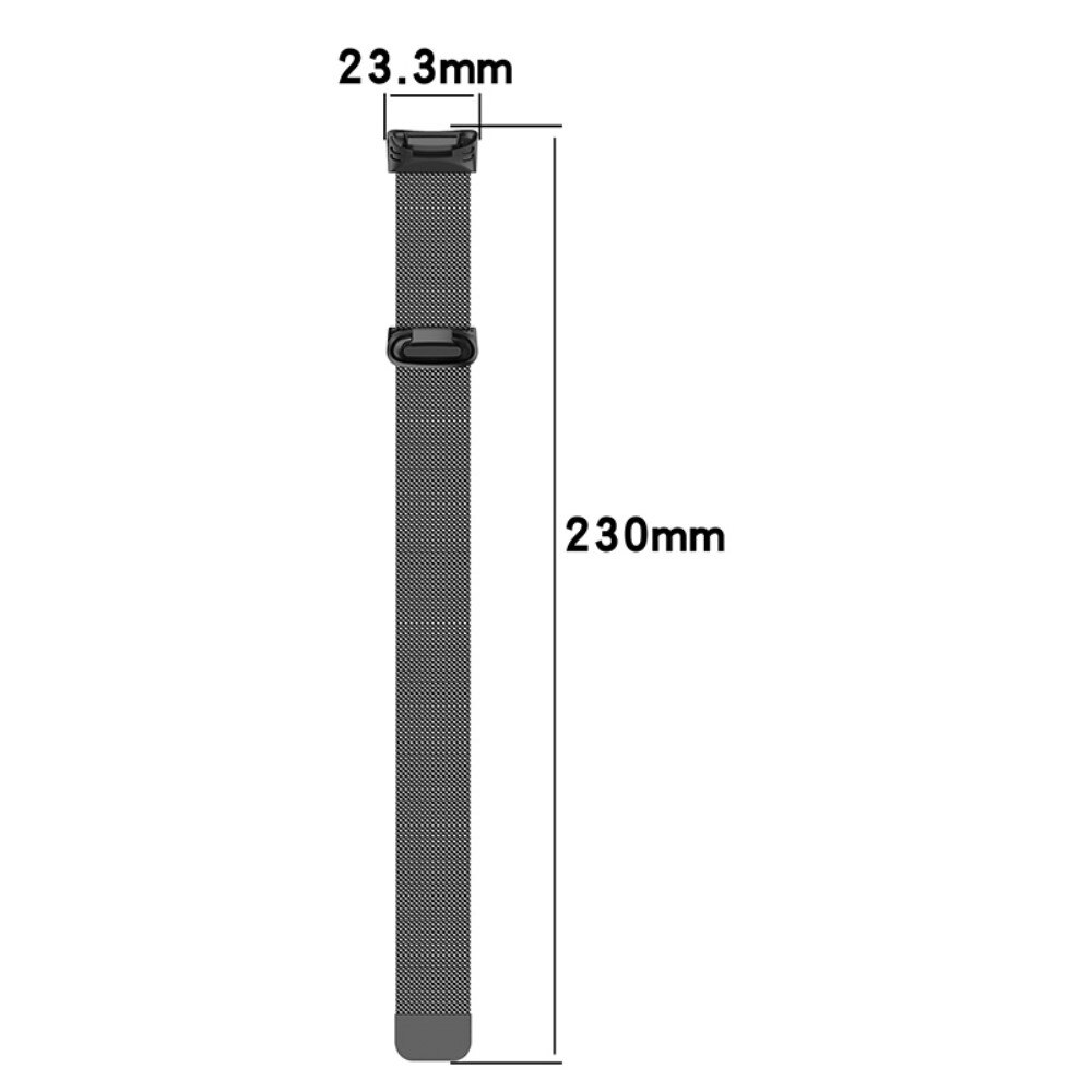 Armbånd Milanese Fitbit Charge 5 Sort