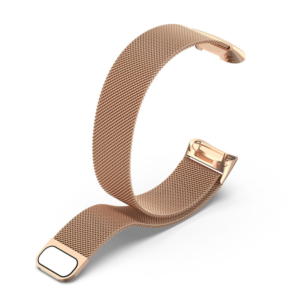 Urrem Milanese Fitbit Charge 6 rose guld