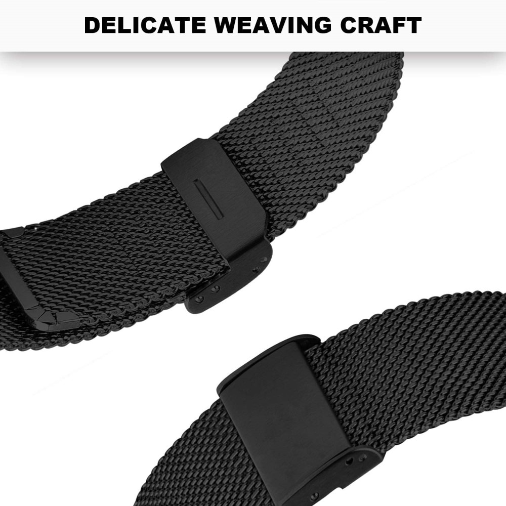 Mesh Bracelet Fitbit Charge 5 Black