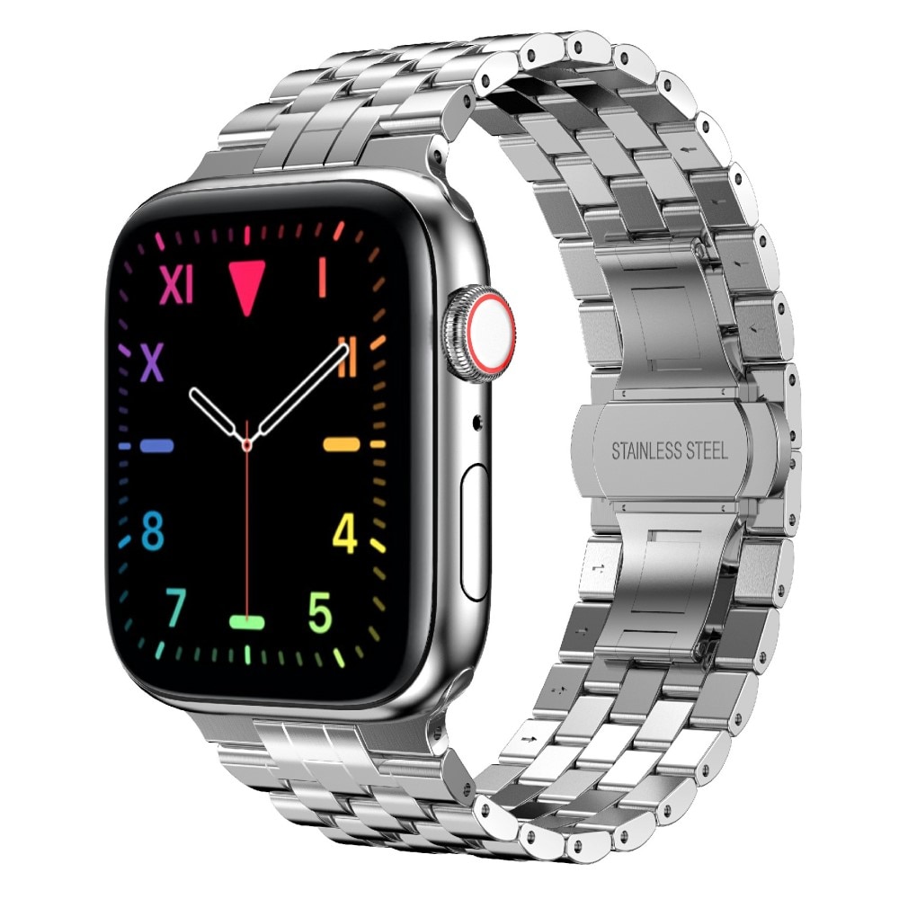 Business Metalarmbånd Apple Watch 45mm Series 8 sølv