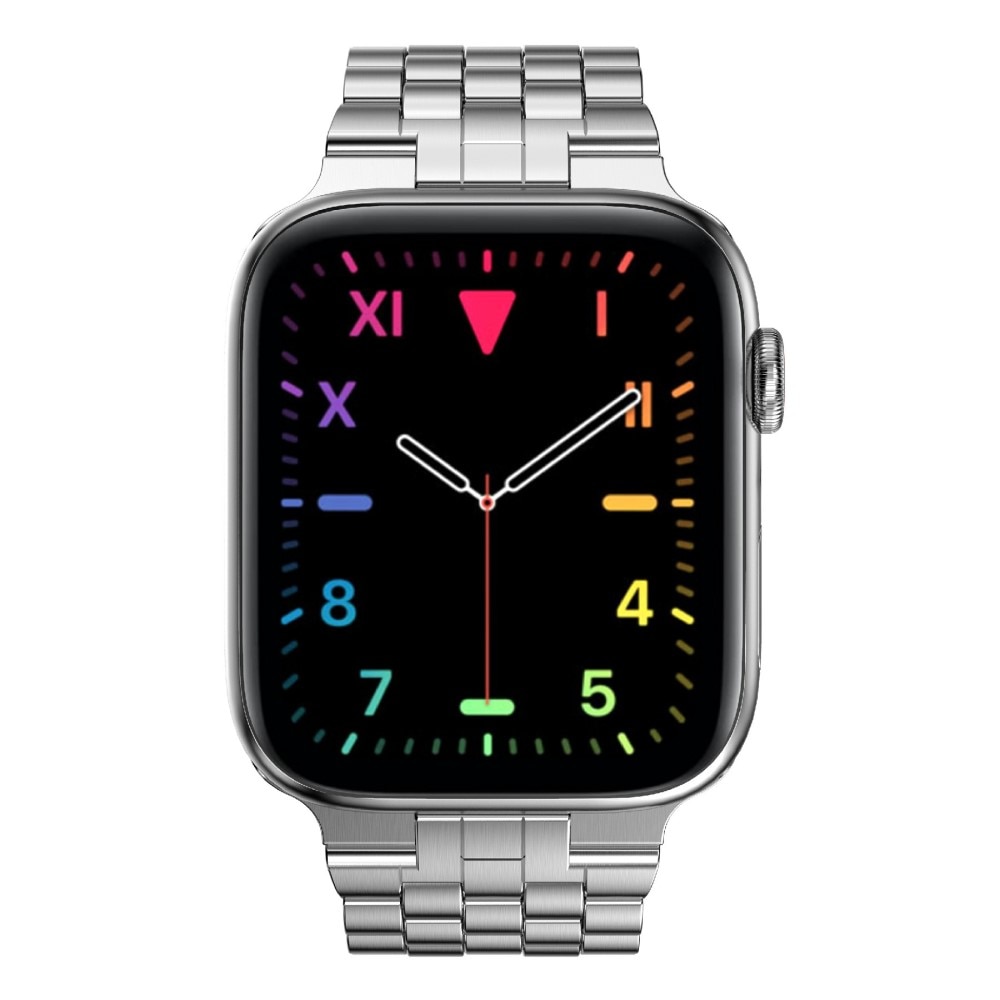 Business Metalarmbånd Apple Watch 45mm Series 8 sølv