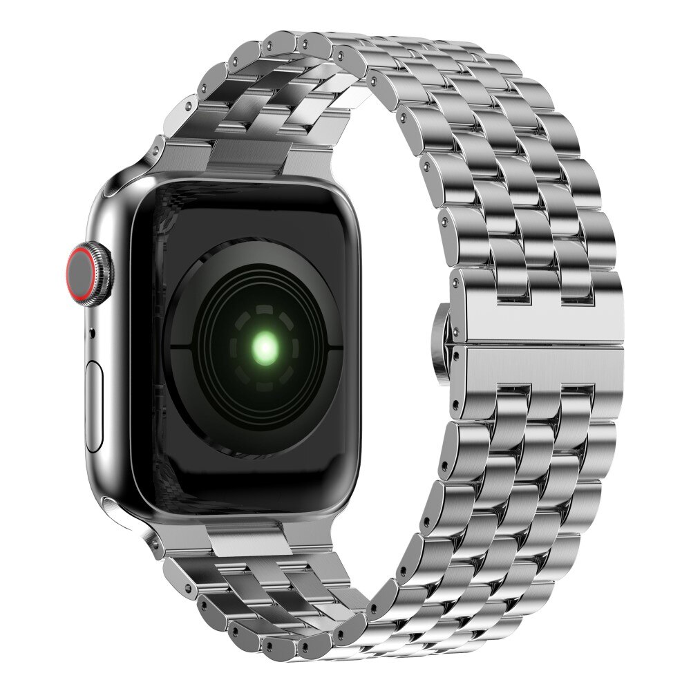 Business Metalarmbånd Apple Watch 41mm Series 9 sølv