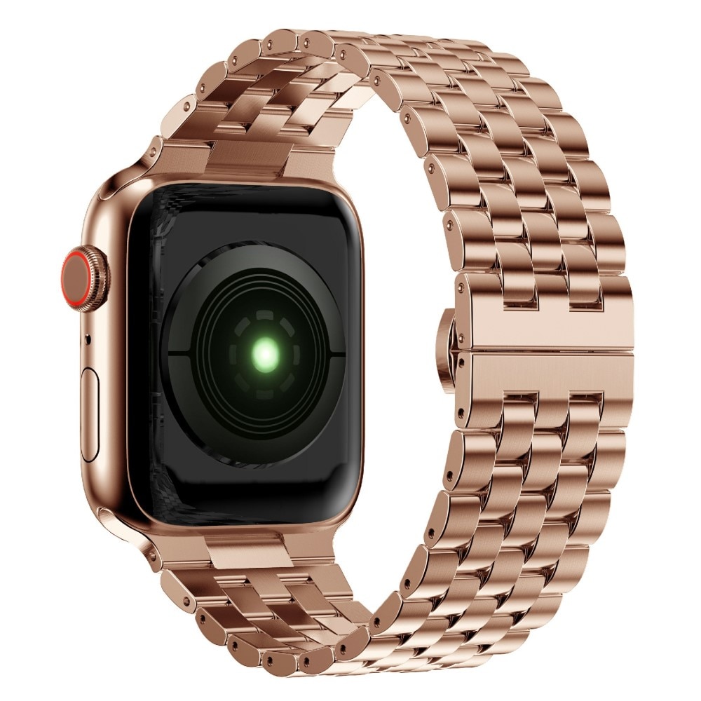 Business Metalarmbånd Apple Watch 41mm Series 8 rose guld