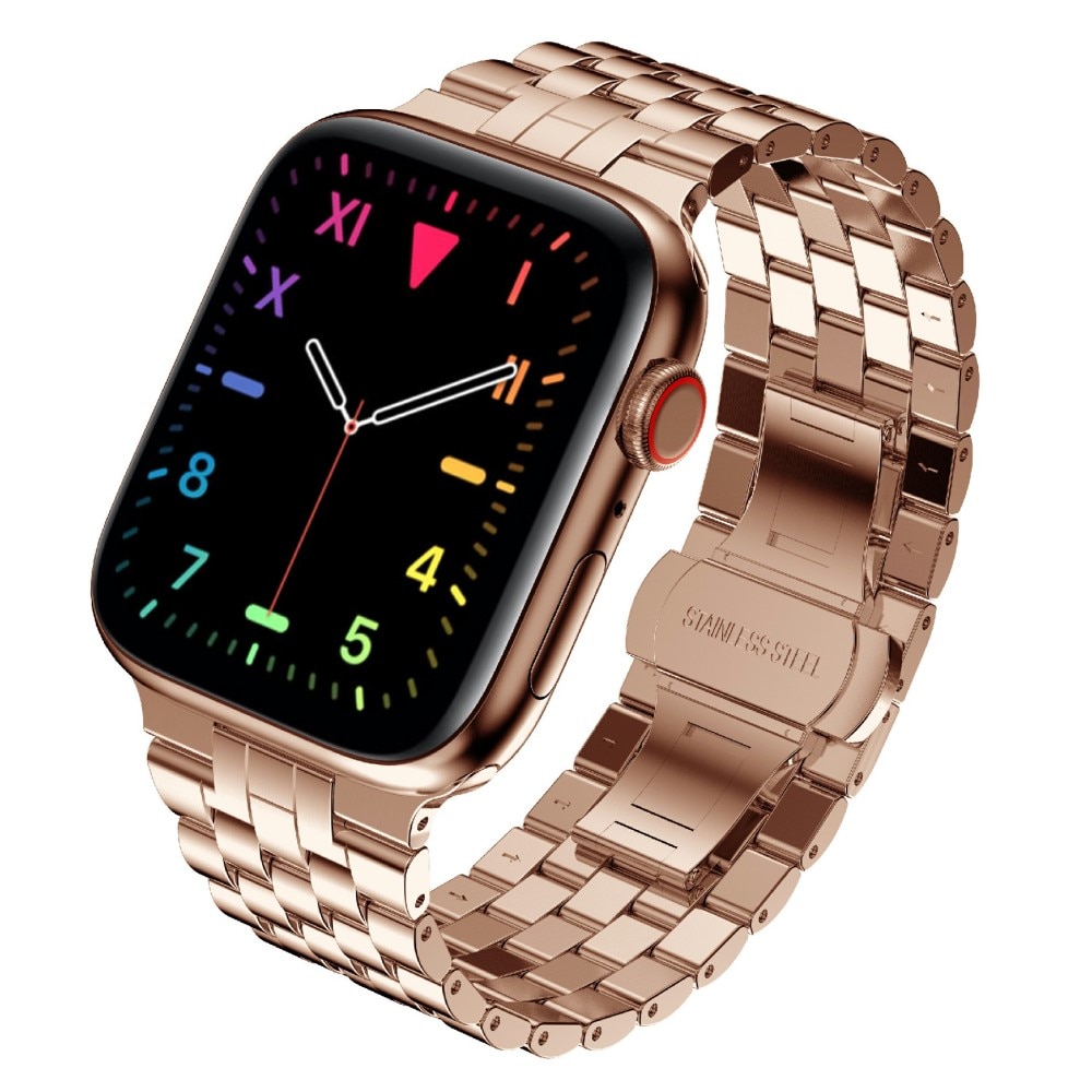 Business Metalarmbånd Apple Watch 41mm Series 8 rose guld