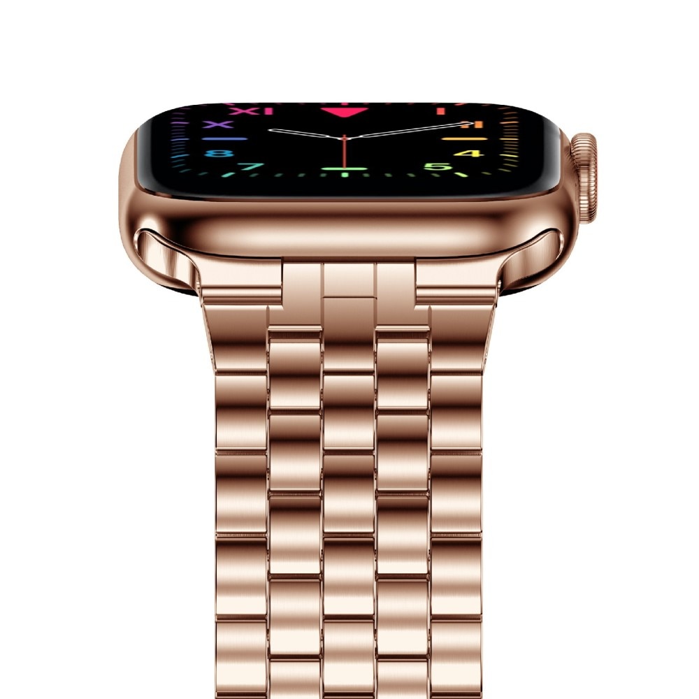 Business Metalarmbånd Apple Watch 41mm Series 8 rose guld