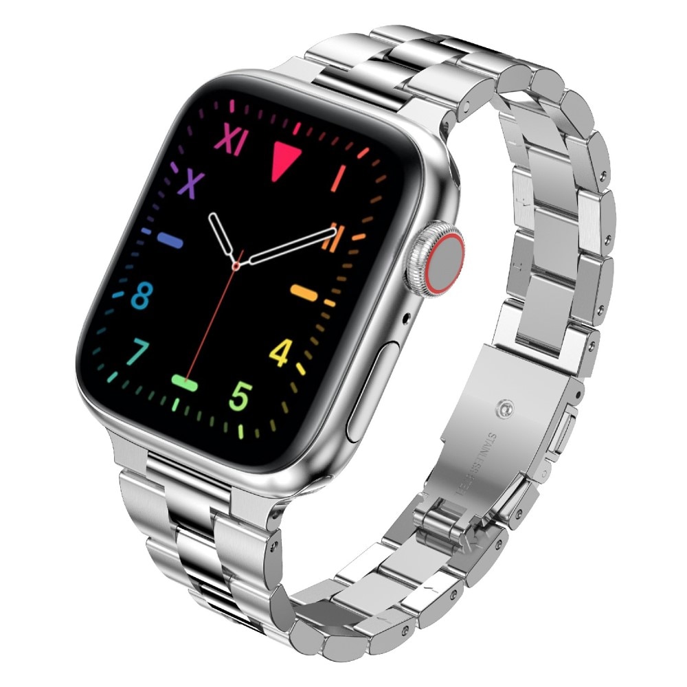Slim Metalarmbånd Apple Watch Ultra 49mm sølv