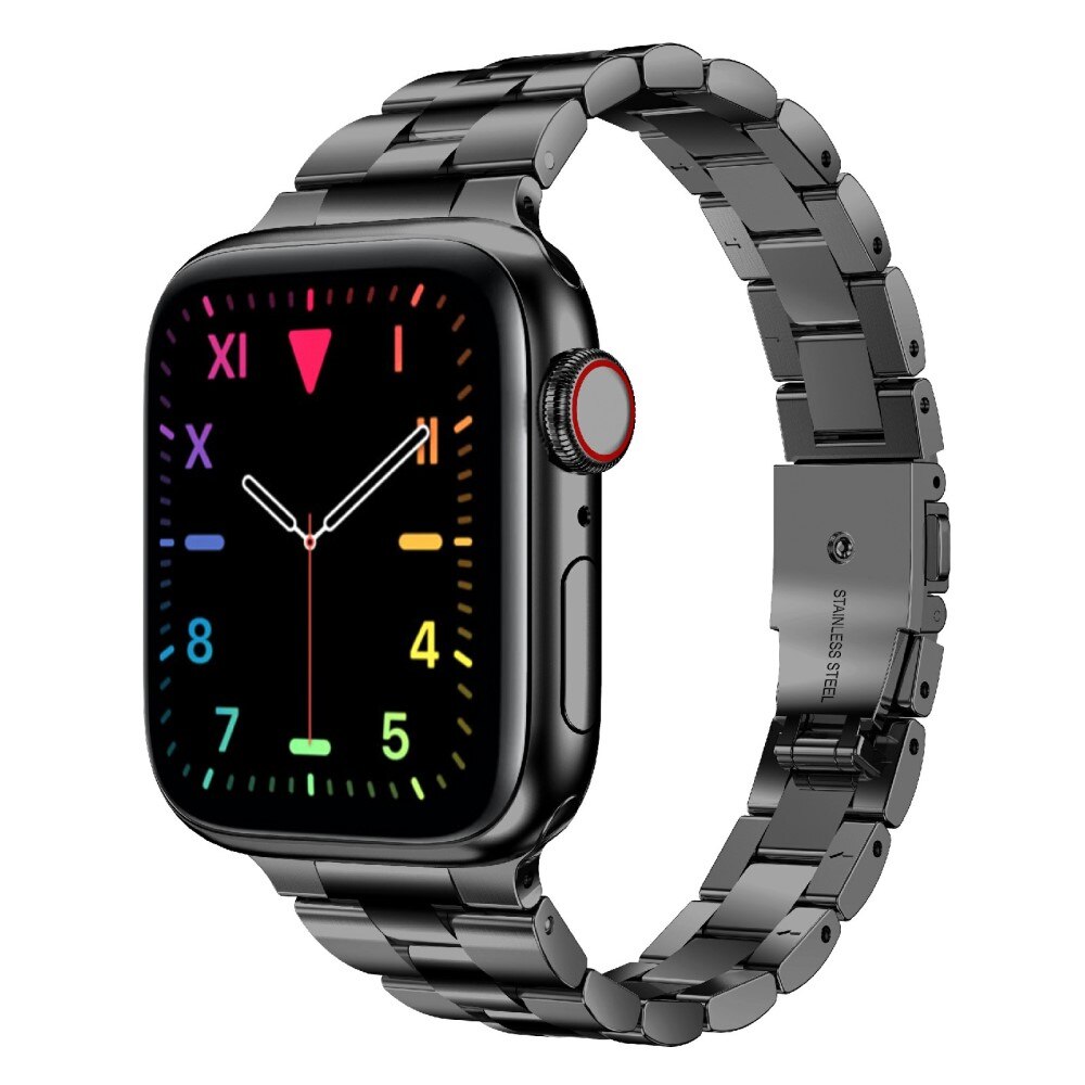 Slim Metalarmbånd Apple Watch Ultra 49mm sort