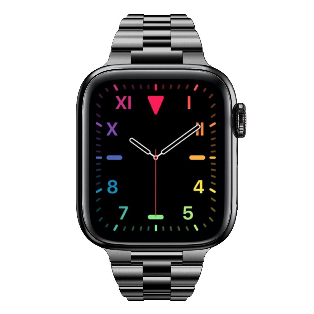 Slim Metalarmbånd Apple Watch 41mm Series 9 sort