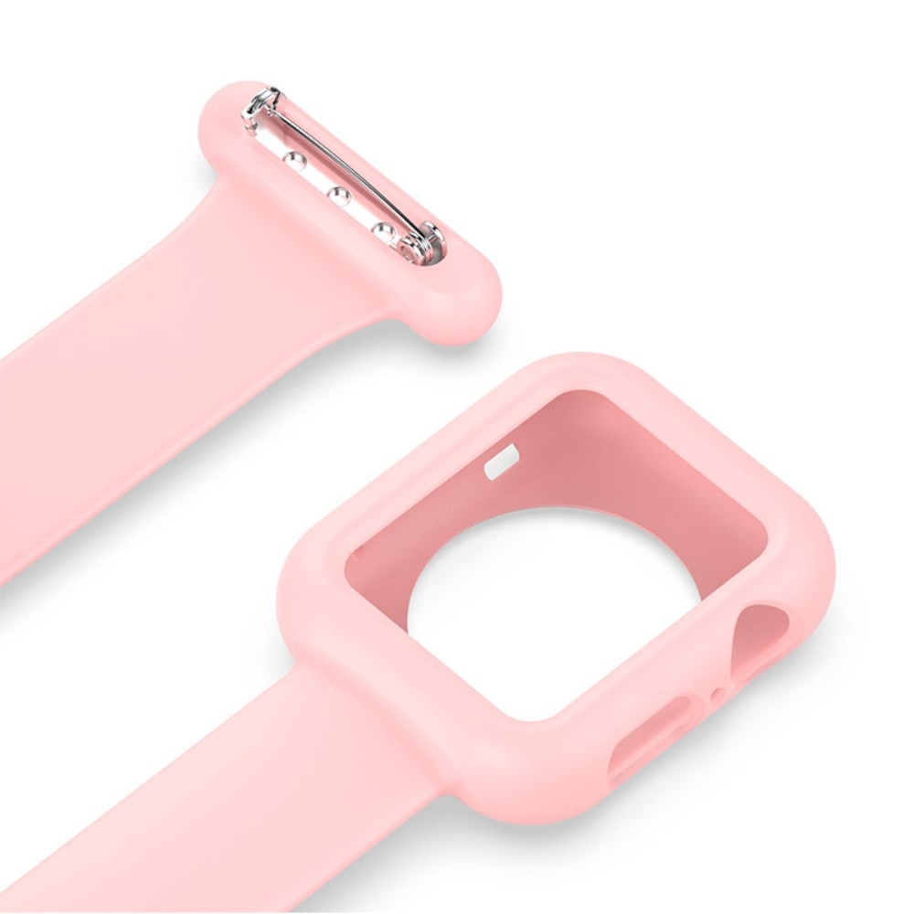 Apple Watch 41mm Series 9 cover sygeplejerskeur lyserød