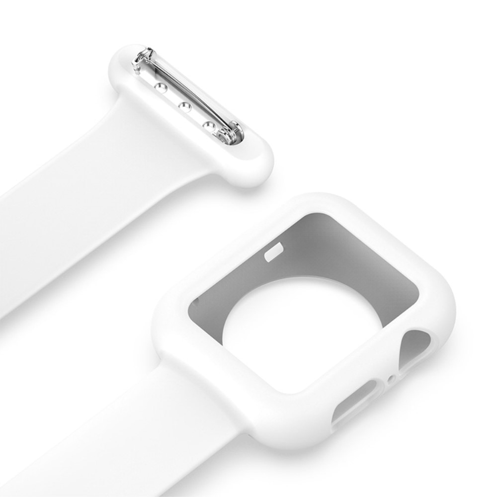 Apple Watch SE 40mm cover sygeplejerskeur hvid