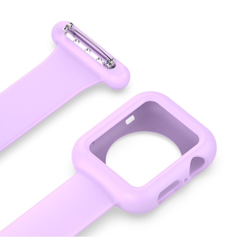 Apple Watch 41mm Series 8 cover sygeplejerskeur lila