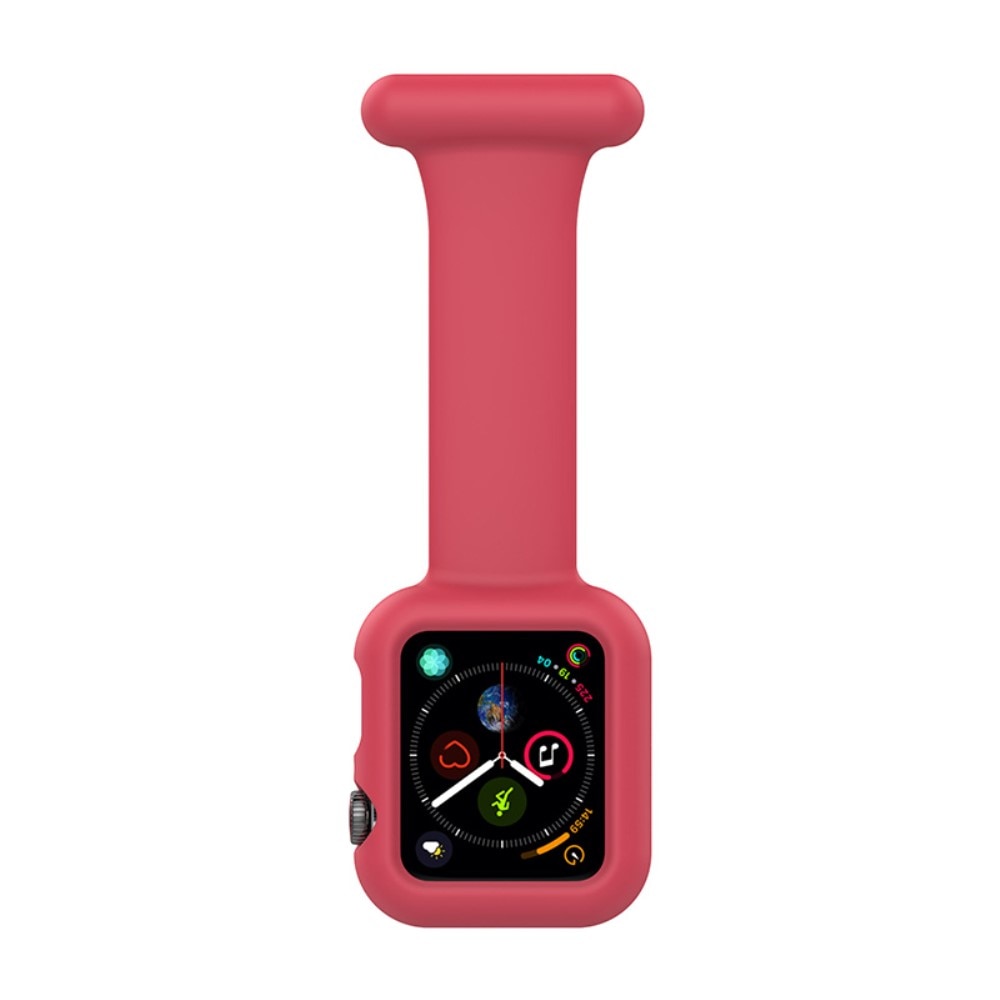 Apple Watch 41mm Series 7 cover sygeplejerskeur rød